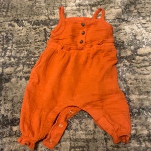 Orange romper